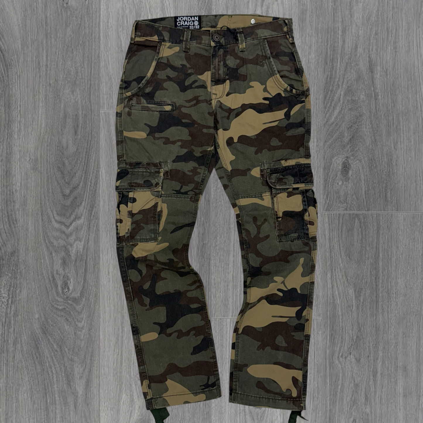 JC - Woodland Camo Casual Cargo - 5656