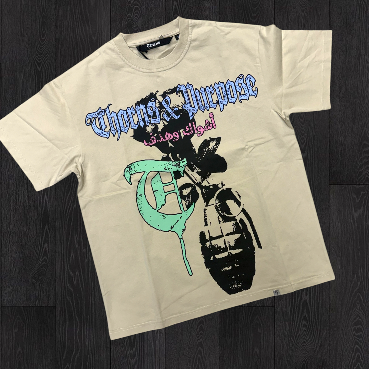 Trnchs - Thorns T-Shirt - Lt Beige 16