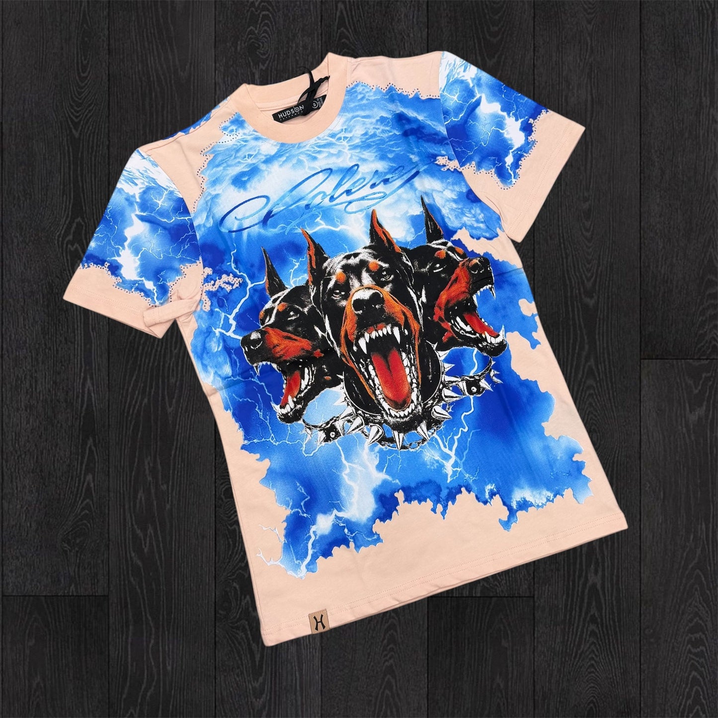HDSN -  Mad Dogs Tee - Pink 708