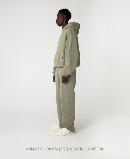 1000 GSM 'Oat' Double Hoodie