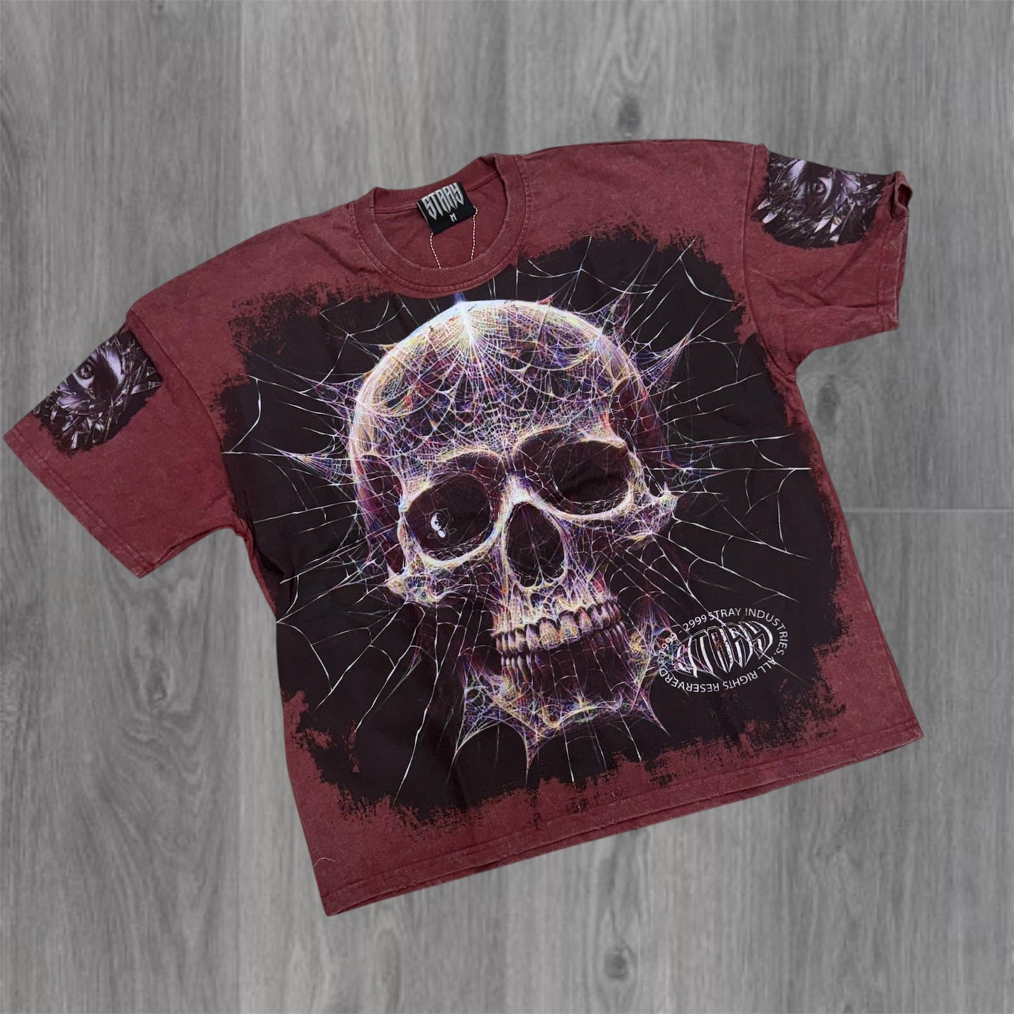 Stray -  T-shirt - Burgundy 1725
