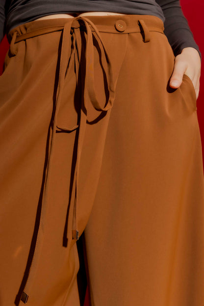 Copper Euro Wrap Pants