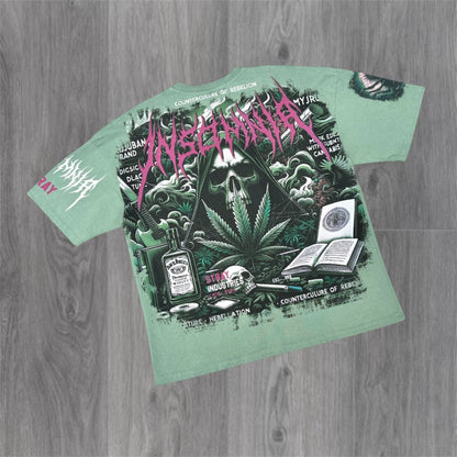 Stray -  Insomnia T-shirt - Moss 1723