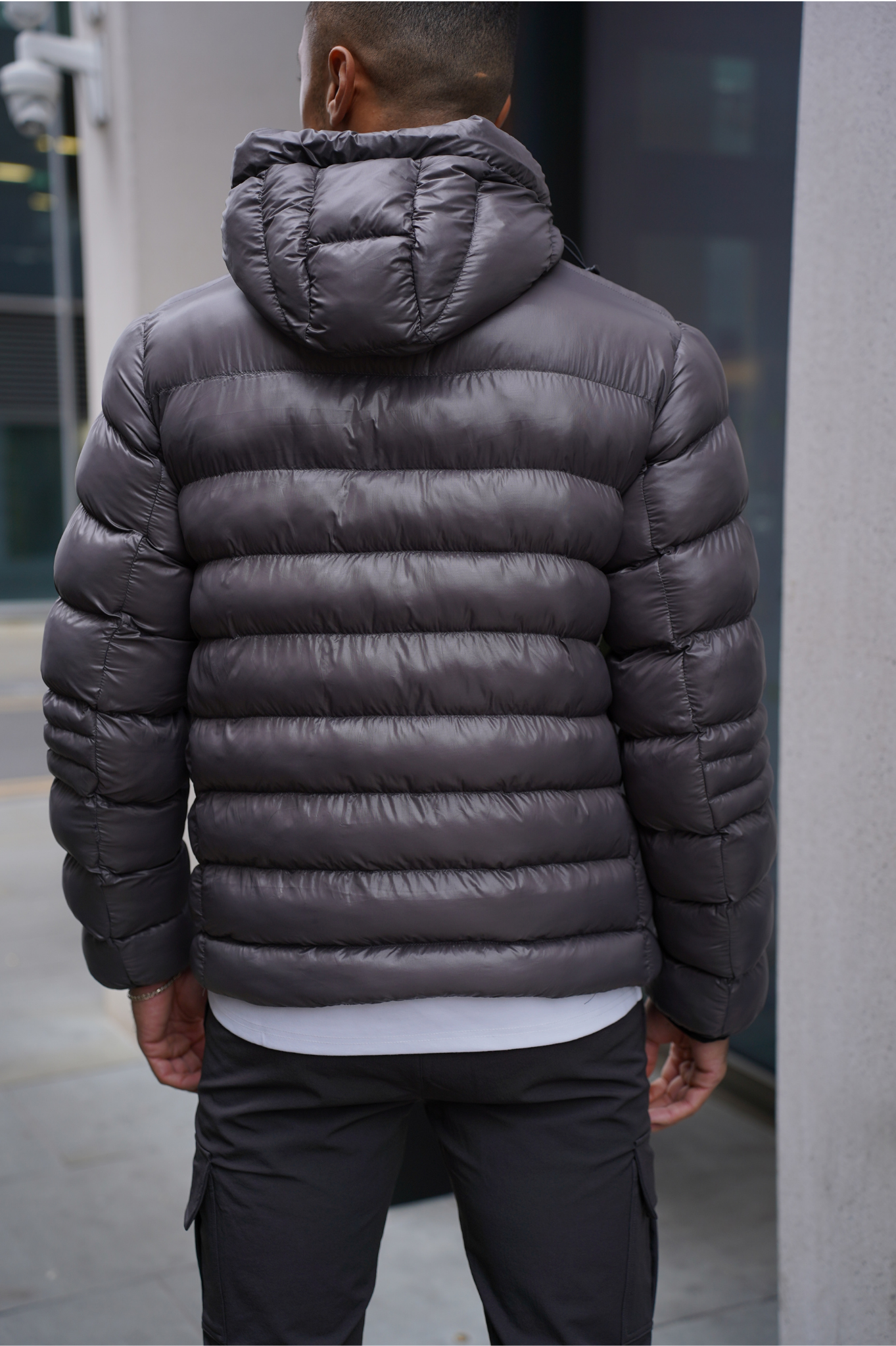 Capo PANEL Coat Jacket - Grey