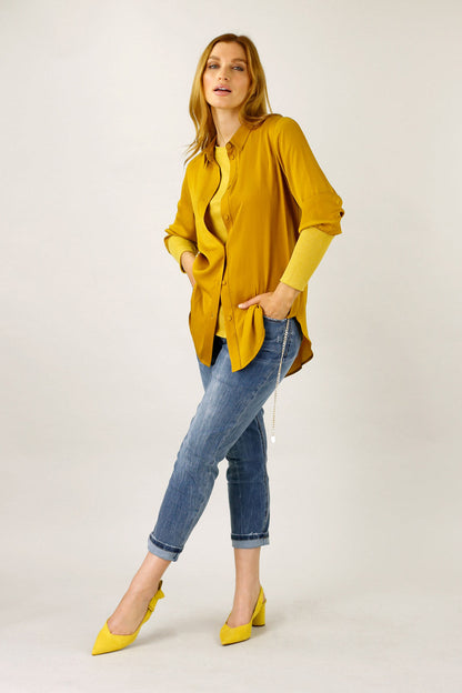 Gold Seta Andie Shirt - SALE