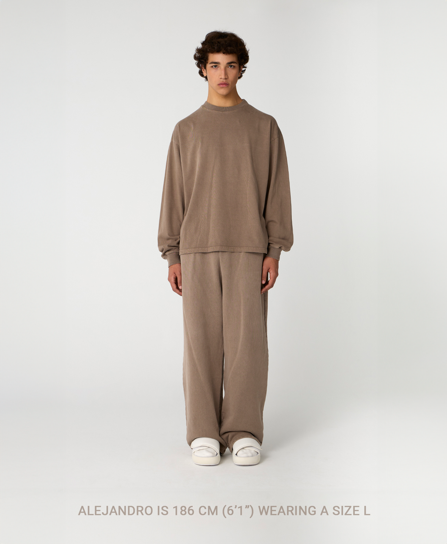 300 GSM 'Mocha Brown' Longsleeve