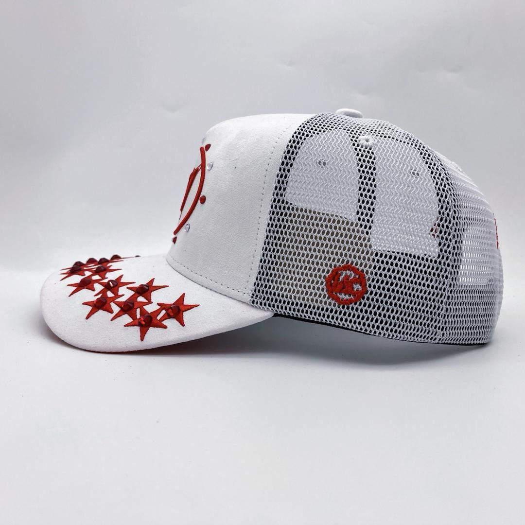 Hudson - “Stars”  777Trucker hat - White V1