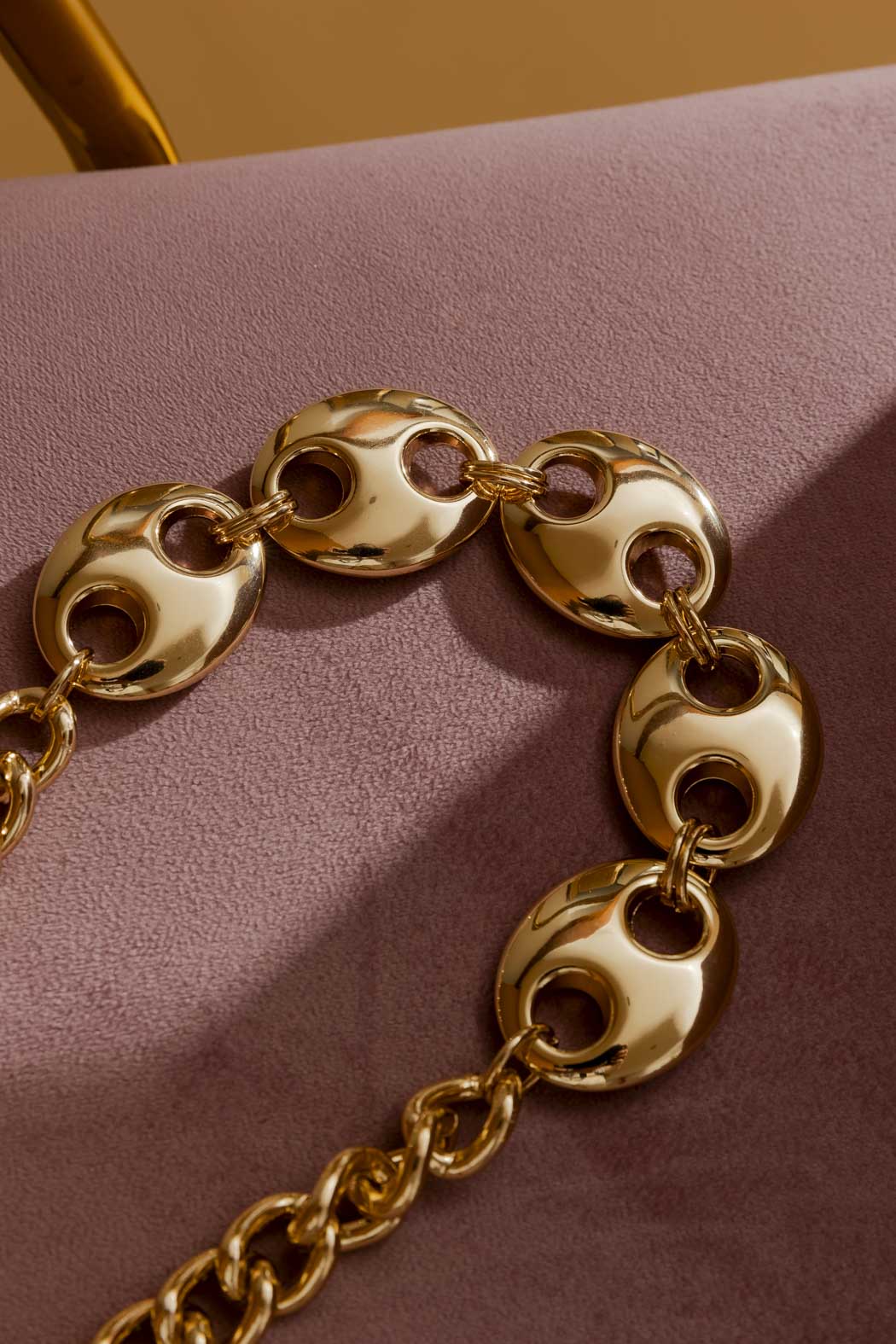 Gold Jumbo Link Necklace