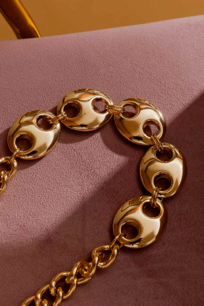 Gold Jumbo Link Necklace