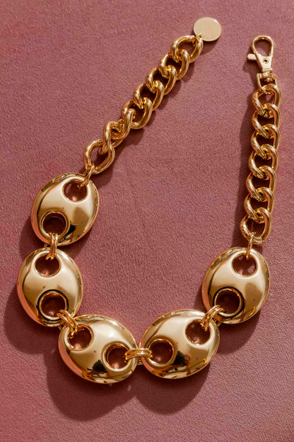 Gold Jumbo Link Necklace