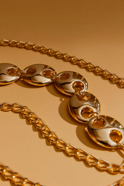 Gold Jumbo Link Belt