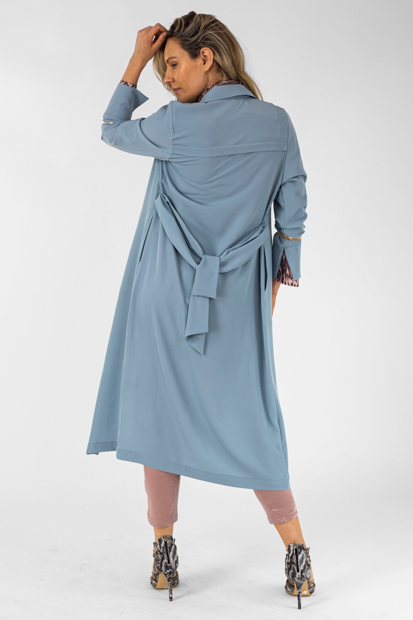Duck Egg Euro Trench Coat Nt