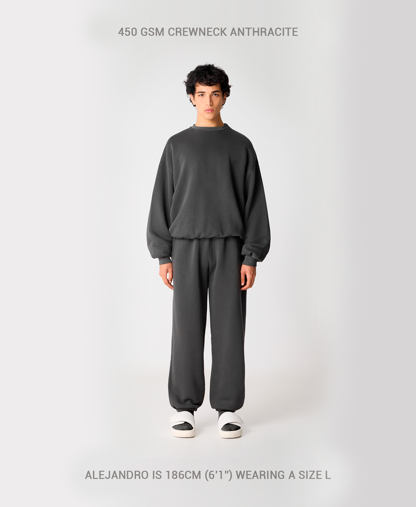 450 GSM 'Amber' Crewneck