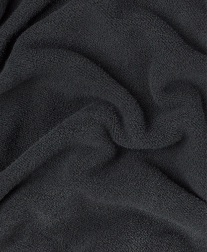450 GSM 'Vintage Black' Zipper