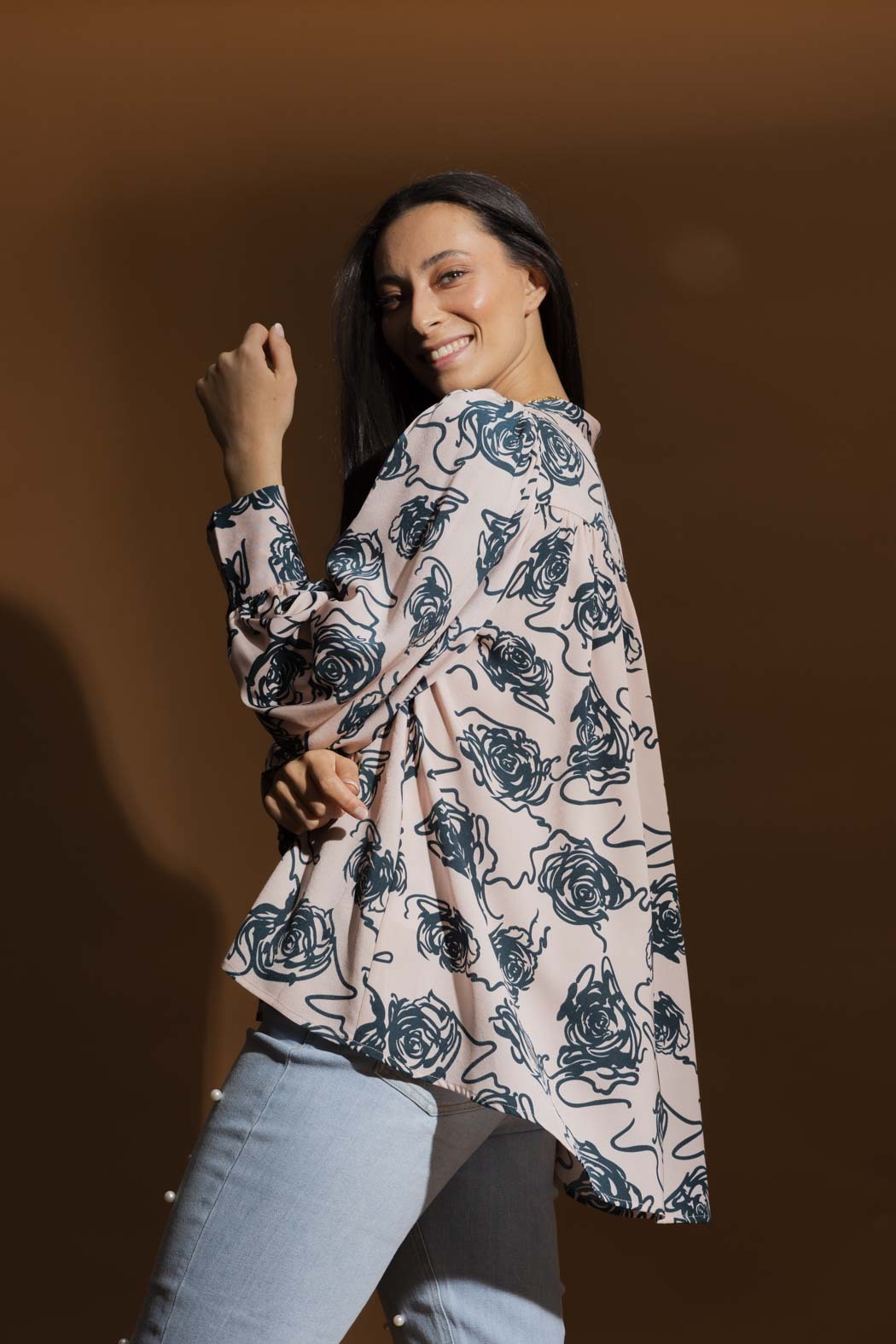 Gathered Shirt 60215 H