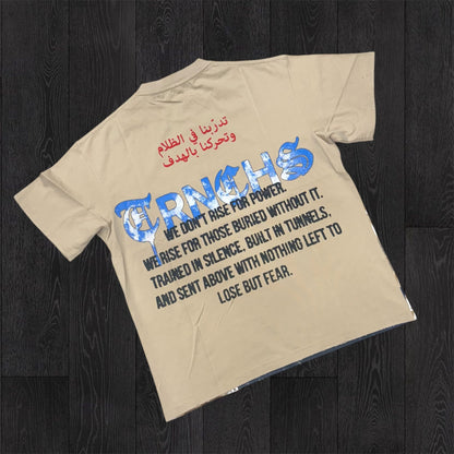 Trnchs - Rise Tee - Lt Beige 2512