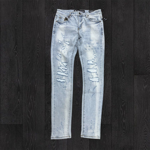 Valabasas - Leader Slim Fit Denim - Lt Blue washed  - 1045