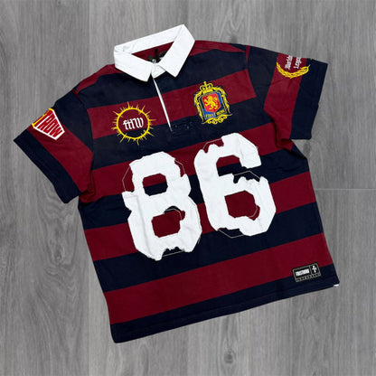 FR - 86 Polo  - Burgundy 1002