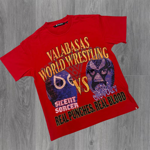 Valabasas - WWE Tee - Red 26007