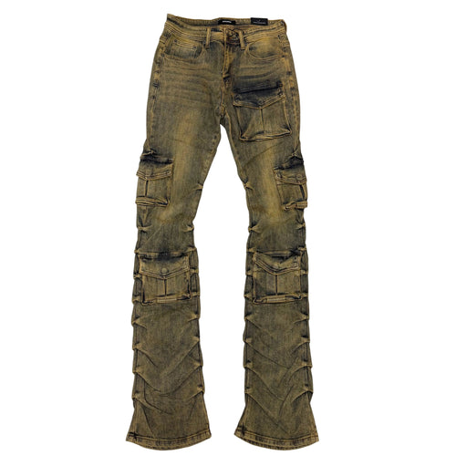 KD - Stacked Utility Denim - Vegas Wax -2056B