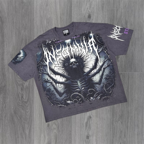 Stray -  Insomnia T-shirt - Charcoal 1723