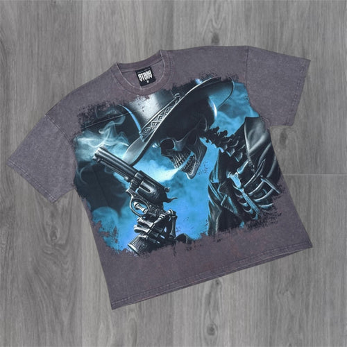 Stray -  End Game T-shirt - Charcoal 1743