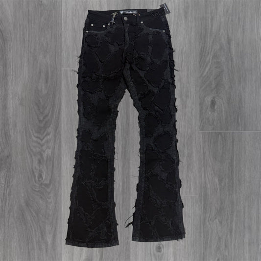 Valabasas - Canyon Stacked Denim - Black Wash - 1120