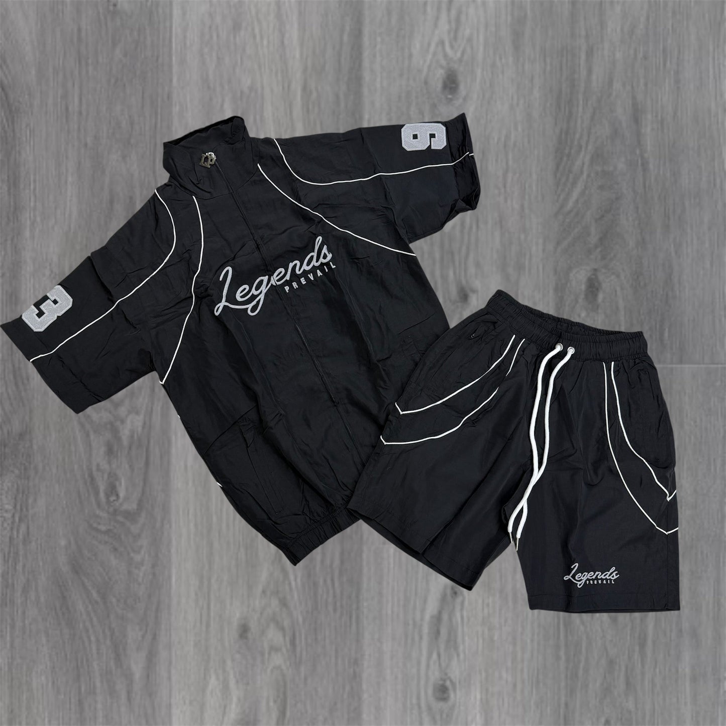 Prevail - LP Windbreaker Set - Black