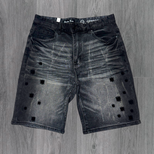 Rise -  Denim Shorts - smoky black   - 590z