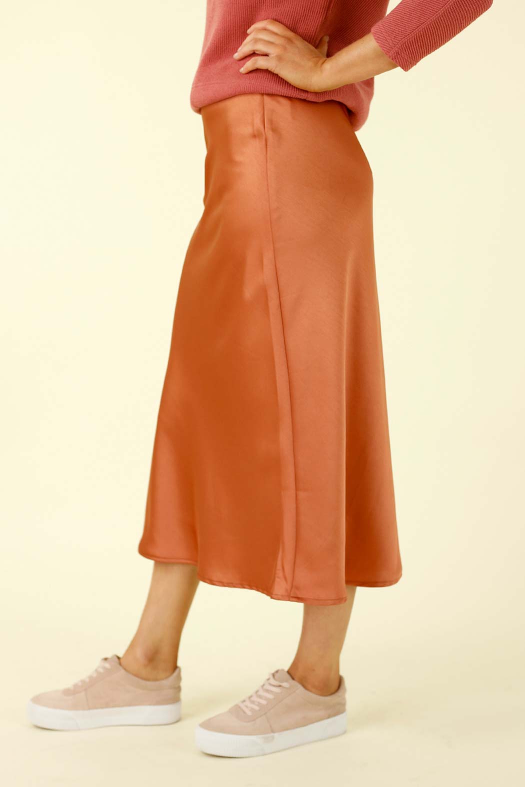Copper Monte Carlo Bias Skirt - SALE