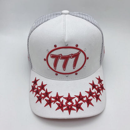 Hudson - “Stars”  777Trucker hat - White V1