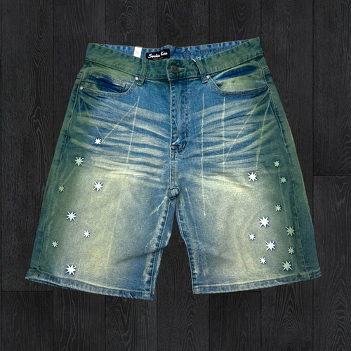 Rise -  Denim Shorts - Seymour    - 590z