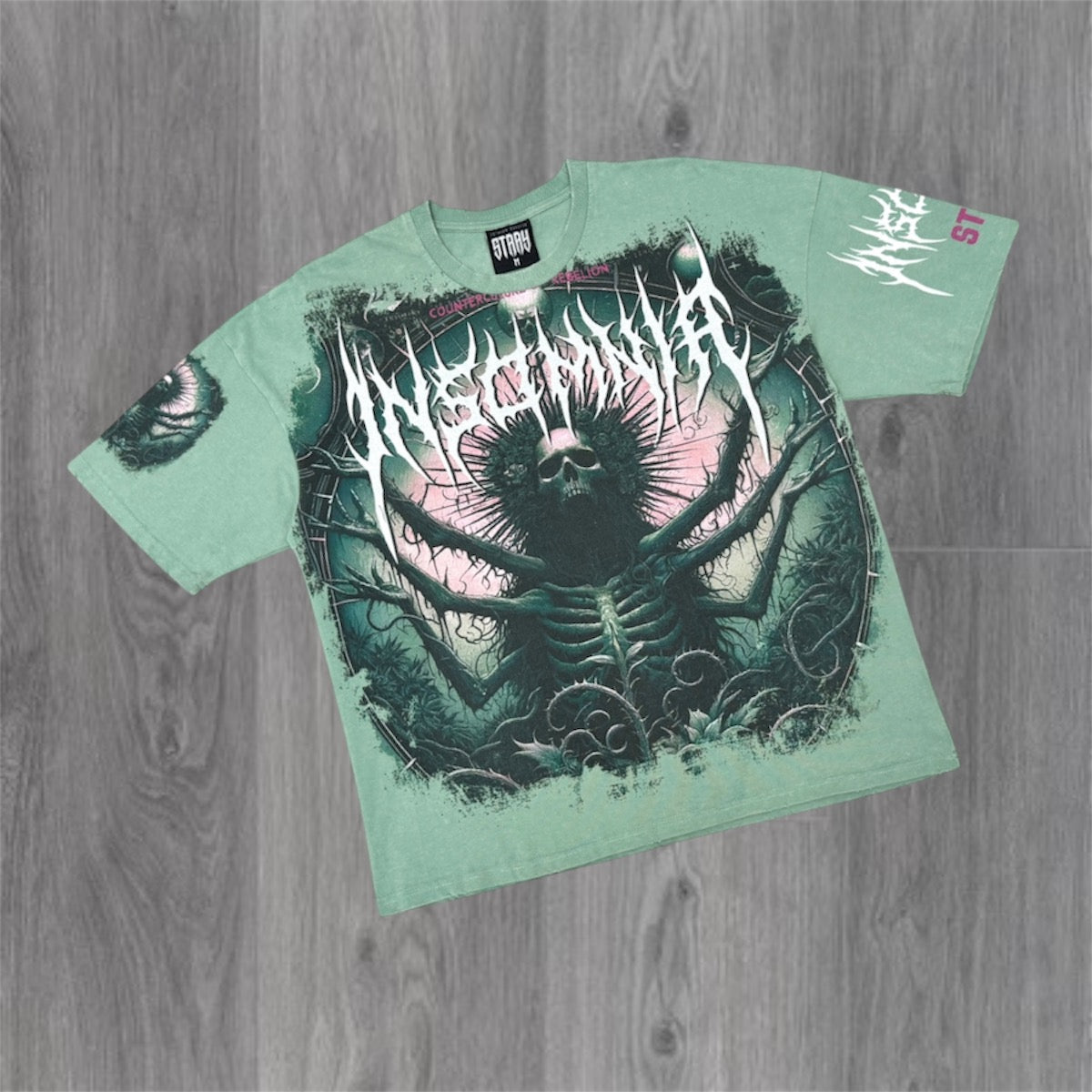 Stray -  Insomnia T-shirt - Moss 1723