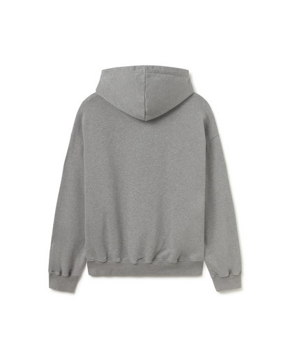 600 GSM 'Ash Gray' Zipper