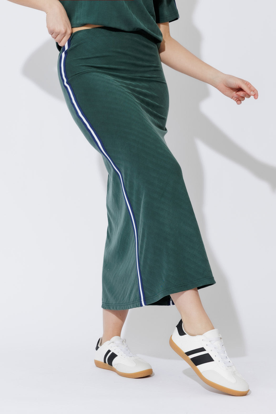 Forest Sport Bias Skirt