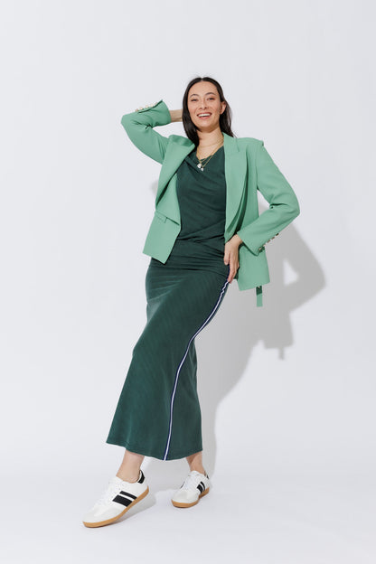 Forest Sport Bias Skirt