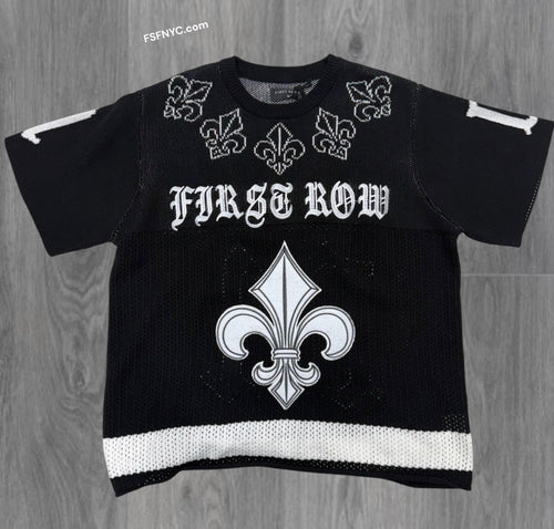 FR - Sacred Vow knitted Top - Black - 1006