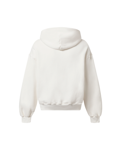 450 GSM 'Bone White' Zipper