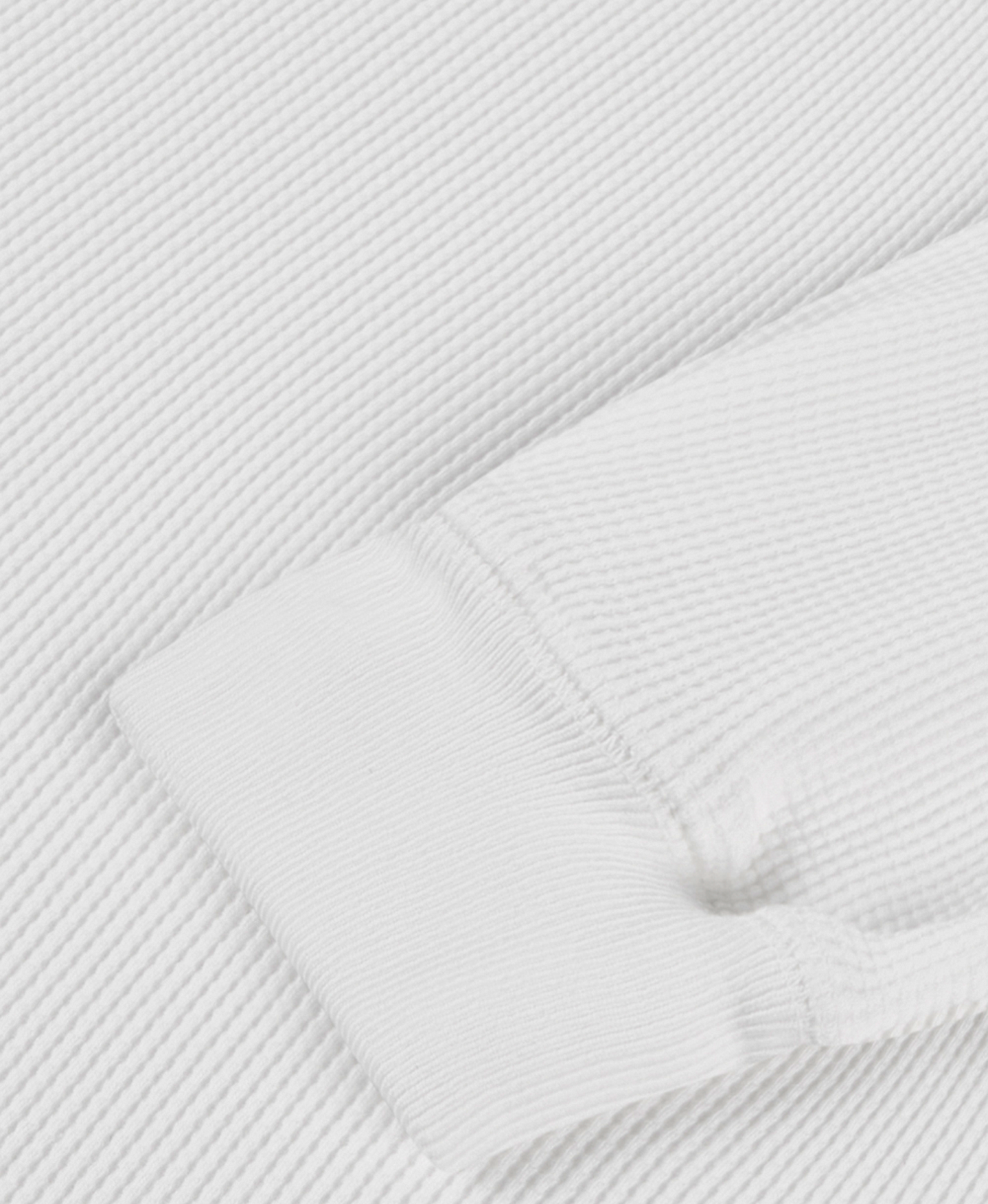 350 GSM 'Bone White' Thermal Longsleeve