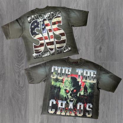 RP - Chaos Monster Tee  - Olive 6048