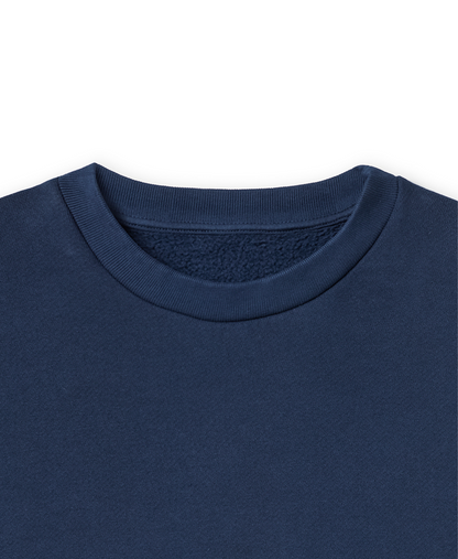 450 GSM 'Navy Blue' Crewneck