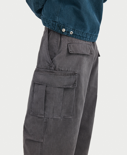 'Cinza' Ripstop Cargo Pants
