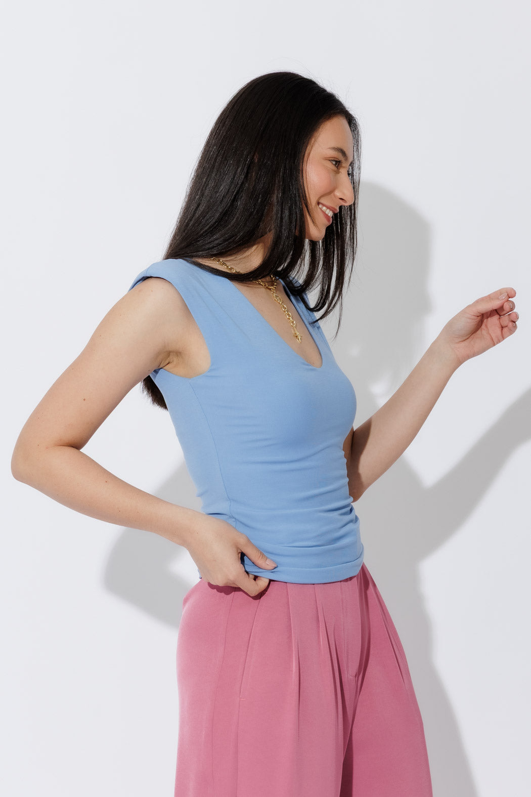 Cornflower Tencel Lust Cami