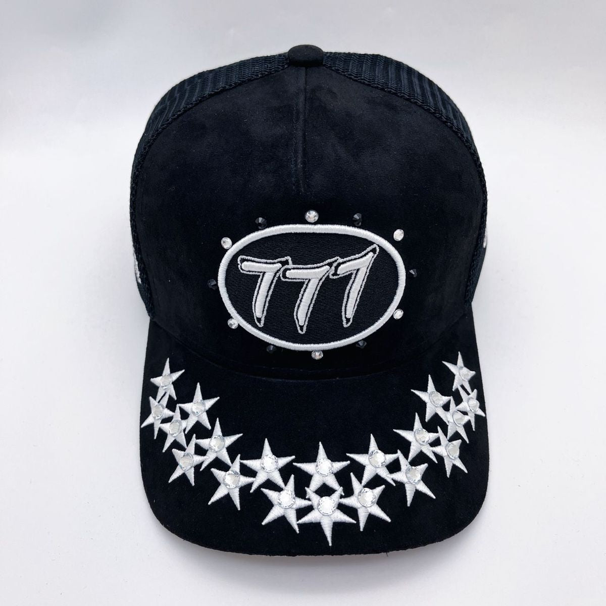 Hudson - “Stars”  777 Trucker hat - Black/White V1