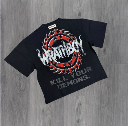 Wrath - Kill Demons Tee - Black 627