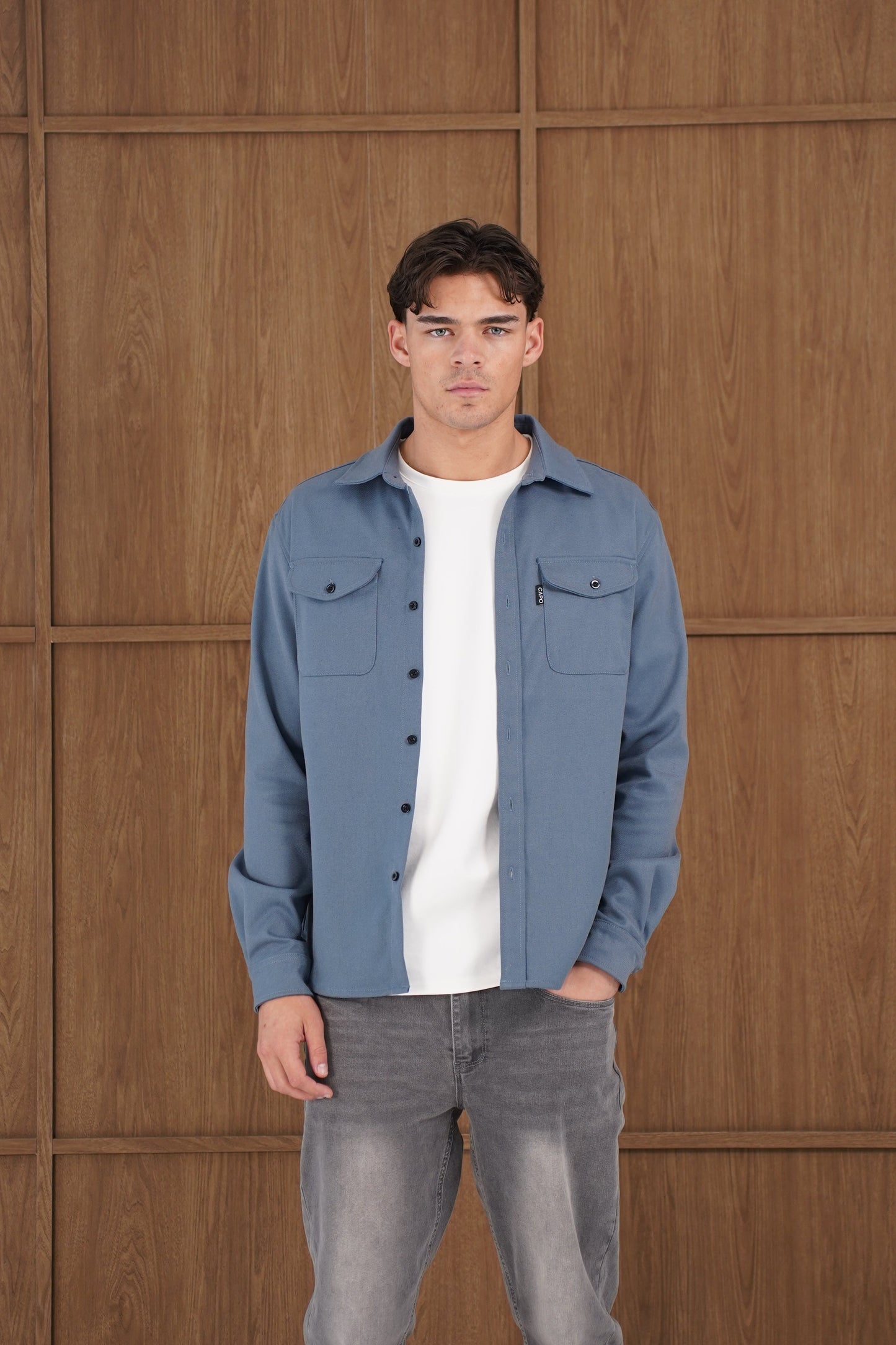 Capo OVERSHIRT - Steel Blue