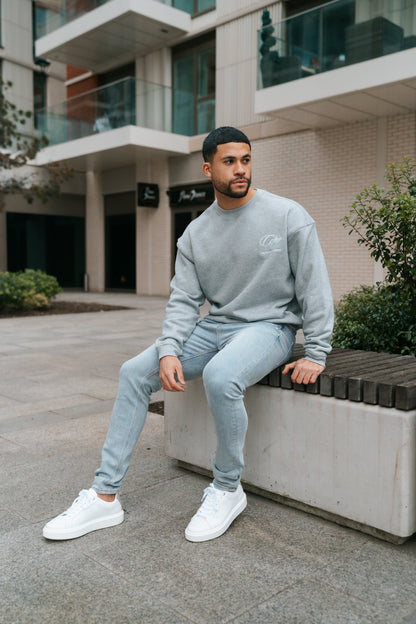 Capo International Sweater - Grey Marl