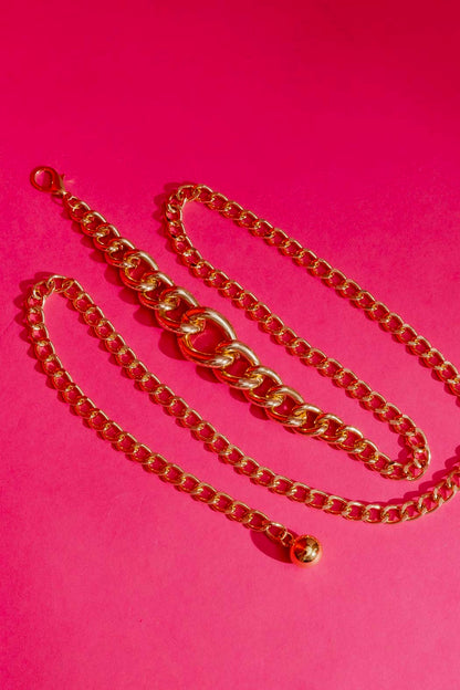 Gold Gradual Chain Belt