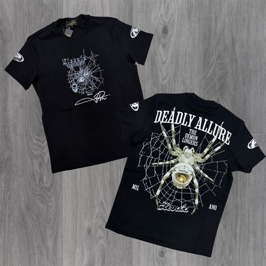 Milano - Web Of Lies Tee - Black 128