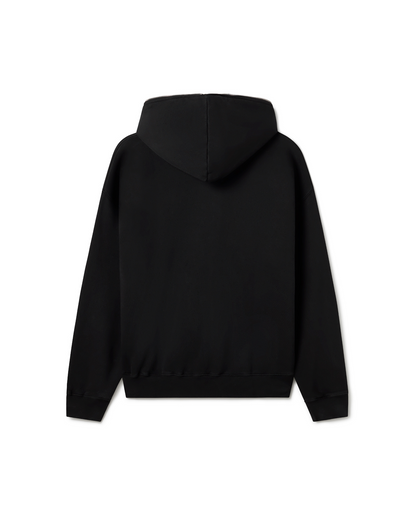 600 GSM 'Jet Black' Full-zip